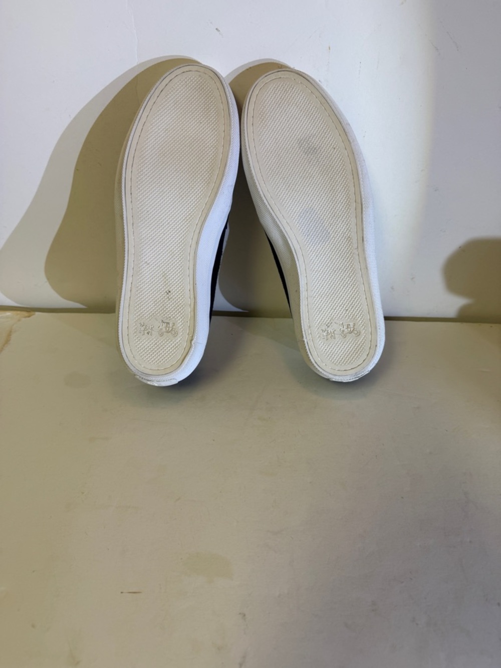 COACH Corey Navy Blue Suede Turnlock Loafer Sneakers Shoes AD0974 Women's 10 B - Picture 9 of 12